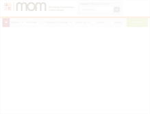 Tablet Screenshot of momhelps.org